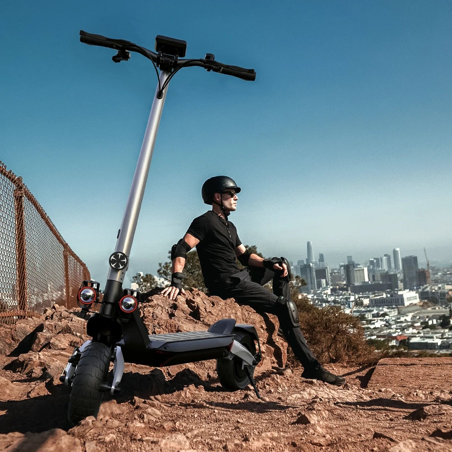 Circooter Raptor pro adult escooter, 1600W motor, 48V 20AH folding E-scooter, 10-inch tire, E-mountain scooter, electric scooter Ai-TechWorld 