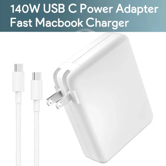 PD 140W USB C Charger Fast Charger Power Adapter for MacBook Pro, MacBook Air, iPad Pro, Samsung Galaxy and All USB-C Devices Ai-TechWorld 