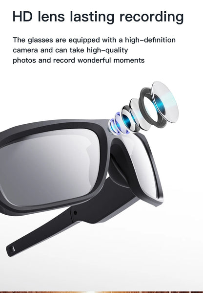 4K HD Glasses Camera Video Driving Record Cycling Video Smart Glasses With Eyewear Camcorder For Outdoor Mini Camera Ai-TechWorld 