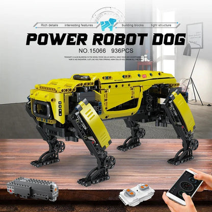 Technical Robot Toys The RC Motorized Boston Dynamics Big Dog Model AlphaDog Building Blocks Bricks Toys for Kid Christmas Gifts Ai-TechWorld 