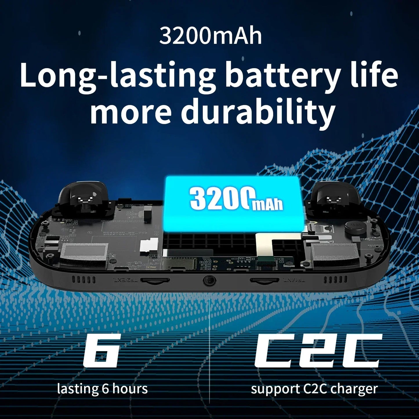 ANBERNIC RG40XX H Handheld Game Console 4'' Screen Linux System Joystick RGB Lighting Effect RG40XXH Video Player Smartpro Gifts Ai-TechWorld 