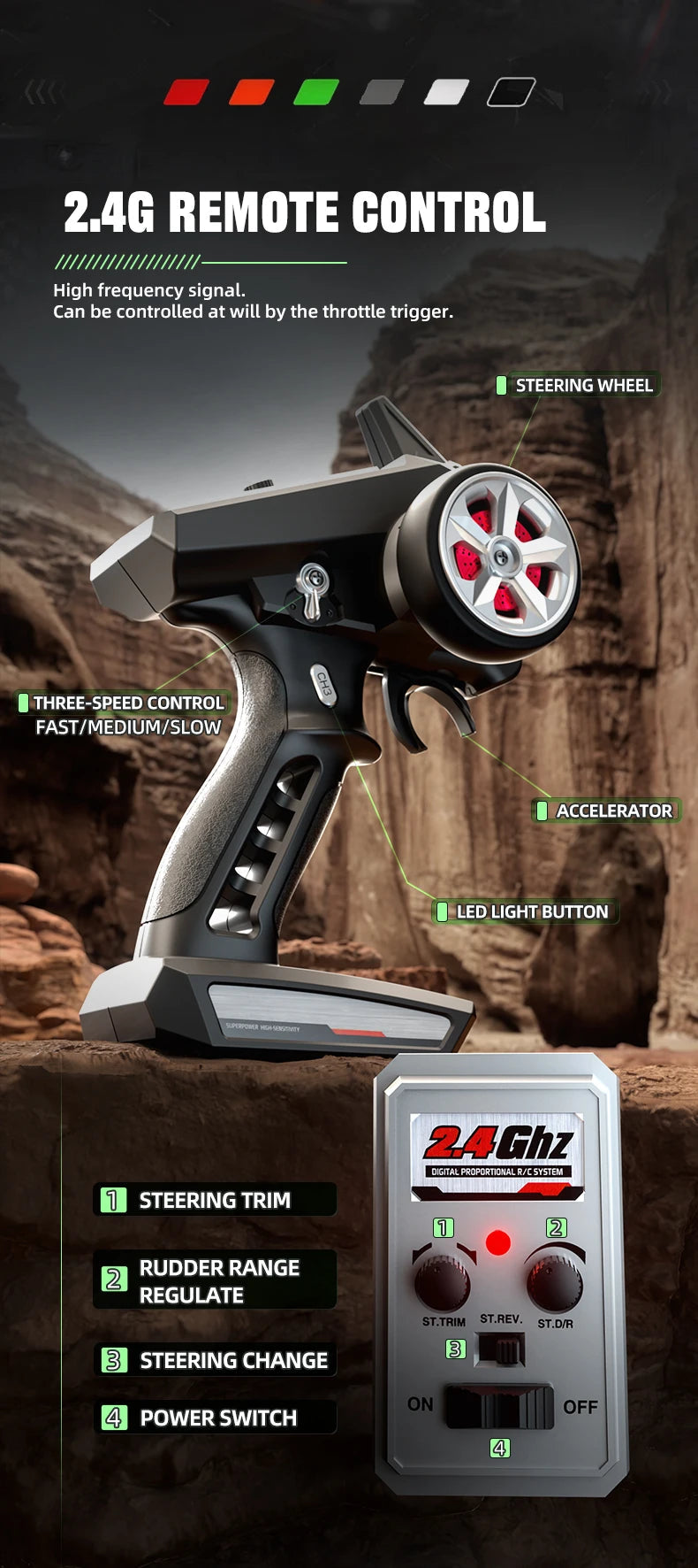 SG116 MAX 1:16 High Speed Drift Racing Car 80KM/H Brushless Motor 4WD SG316 MAX RC Off Road Car Monster Trucks Toy For Kids Gift Ai-TechWorld 