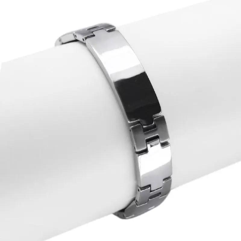 Pure Titanium Hematite Therapy Bracelet Tungsten Ceramic Blood Pressure Slimming Bracelet Weight Loss Bracelet Ai-TechWorld 