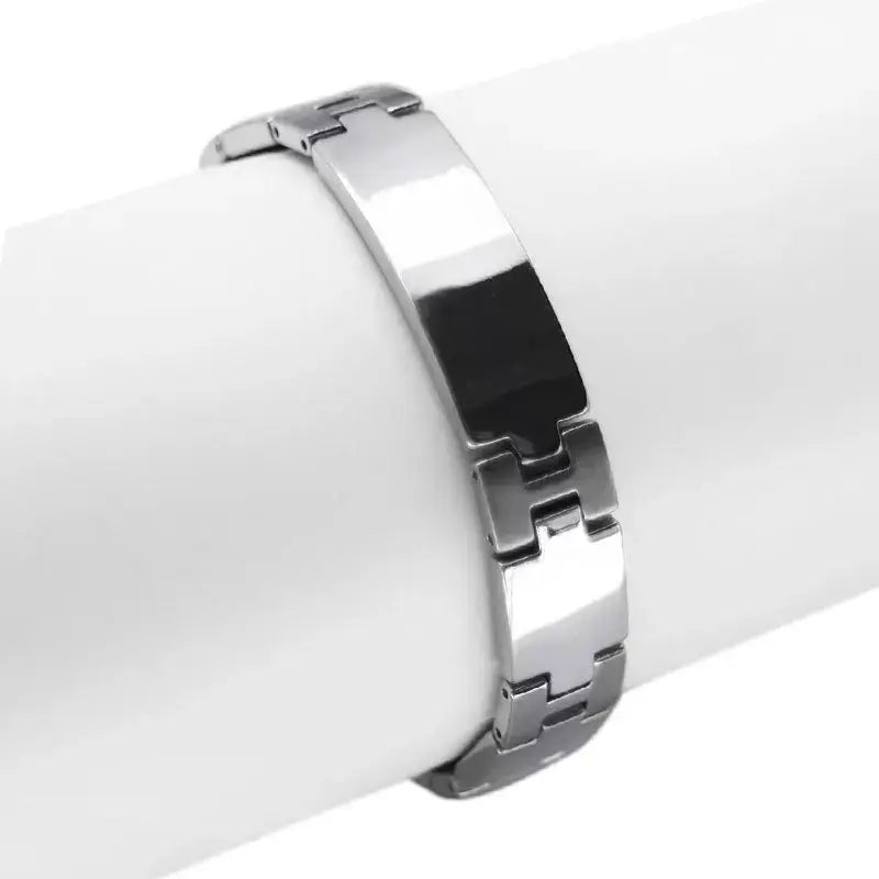 Pure Titanium Hematite Therapy Bracelet Tungsten Ceramic Blood Pressure Slimming Bracelet Weight Loss Bracelet Ai-TechWorld 