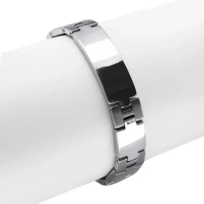 Pure Titanium Hematite Therapy Bracelet Tungsten Ceramic Blood Pressure Slimming Bracelet Weight Loss Bracelet Ai-TechWorld 