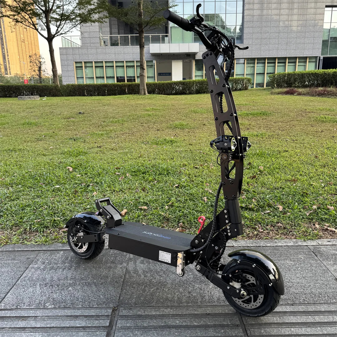 Best Selling 80MPH 90MPH Fast Electric Scooter 72V 15000W QS Racing Motor Votol 180A Controller F8 E Scooters with Damper Ai-TechWorld 