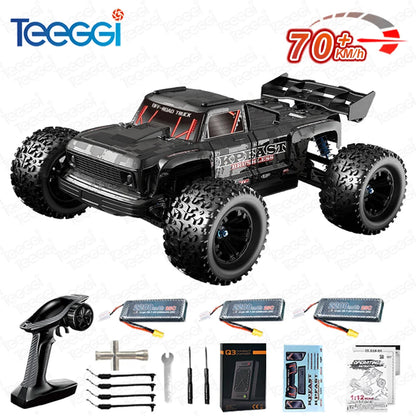 KF16 1:12 High Speed Drift Racing 70KM/H Brushless Motor 4WD 3S 3200mah RC Off Road Car Monster Trucks Toys for For Kids Gifts Ai-TechWorld 