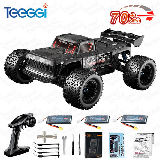 KF16 1:12 High Speed Drift Racing 70KM/H Brushless Motor 4WD 3S 3200mah RC Off Road Car Monster Trucks Toys for For Kids Gifts Ai-TechWorld 