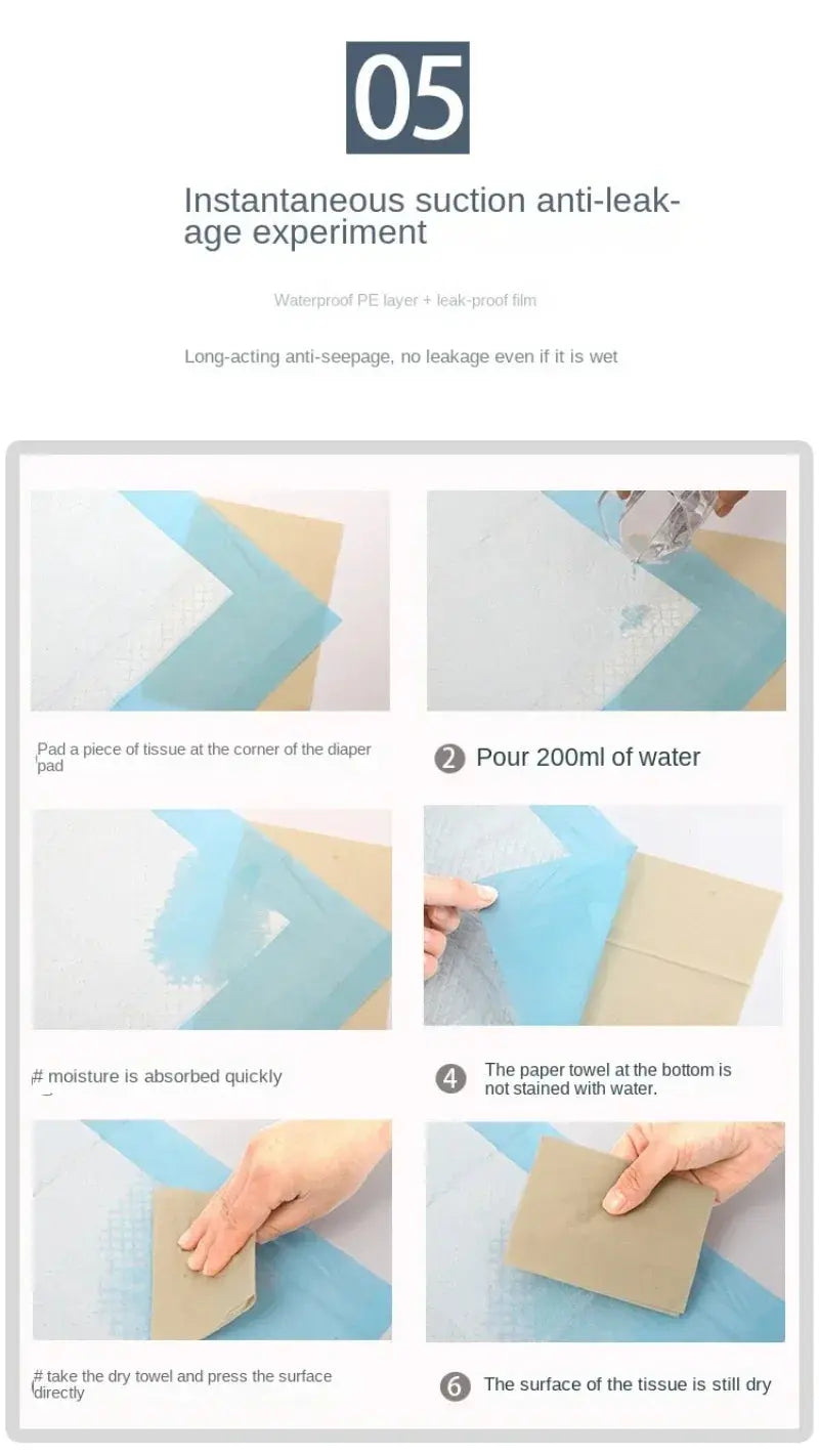 Super Absorbent Pet Diaper Dog Training Pee Pads Disposable Healthy Nappy Mat For Cats Dog Quick-dry Ai-TechWorld 