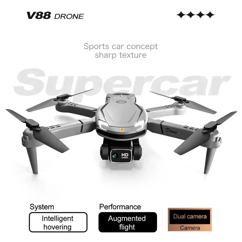 For Xiaomi V88 Drone 8K 5G GPS Professional HD Aerial Photography Remote Control Aircraft HD Dual Camera Quadcopter 4k drone Ai-TechWorld 