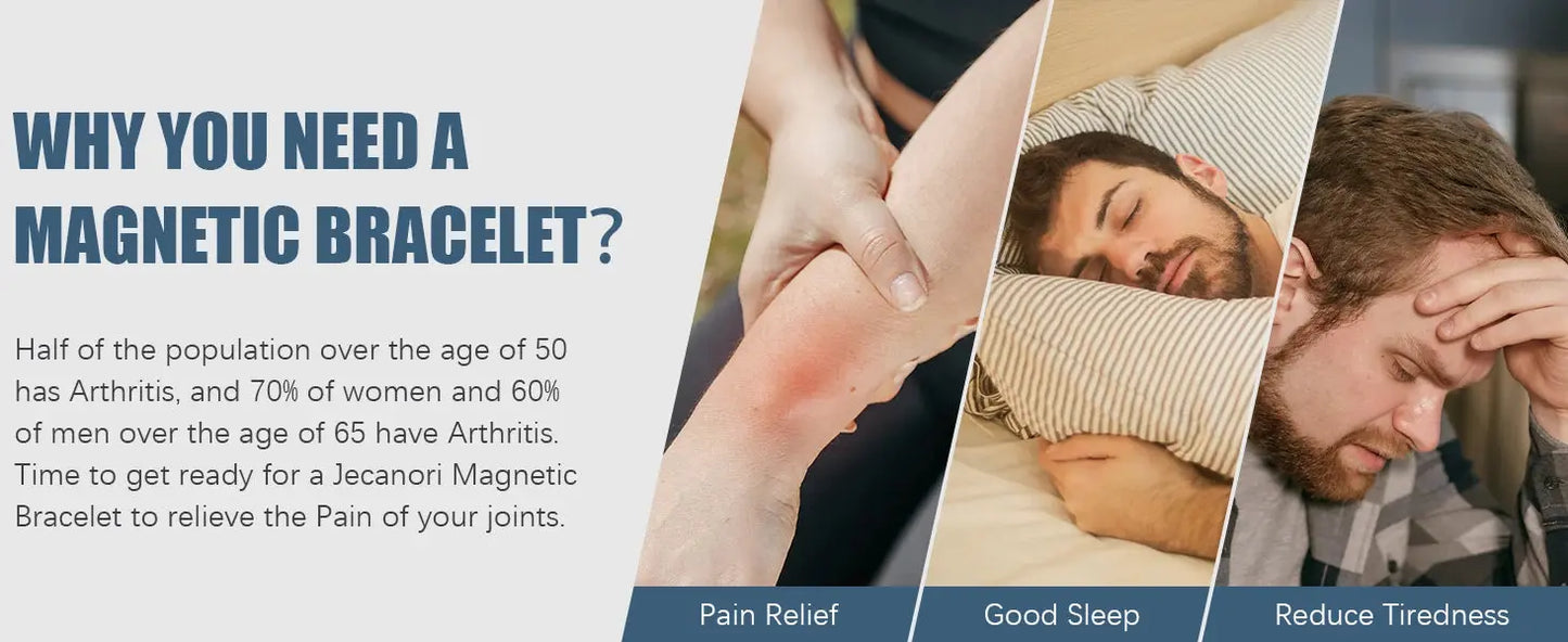 ARADOO Copper Bracelet for Men 100% Pure Copper Magnetic Link Bracelets Jewelry Gift with Adjustable Sizing Tool Ai-TechWorld 