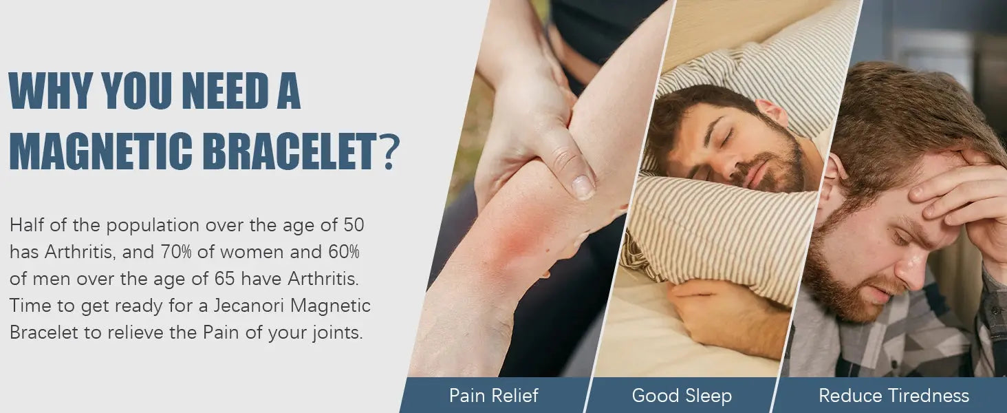 ARADOO Copper Bracelet for Men 100% Pure Copper Magnetic Link Bracelets Jewelry Gift with Adjustable Sizing Tool Ai-TechWorld 