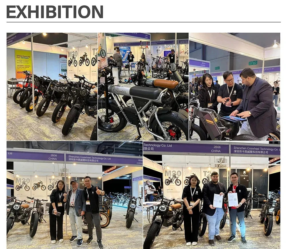 Coswheel T26 adult E-bike 500W 48V20Ah battery commute Electric Bike,26-inch Fat Tire E-Mountain bike Ai-TechWorld 