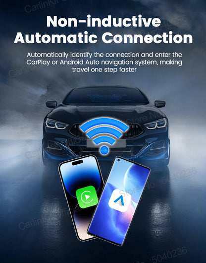 CarlinKit 5.0 Mini Ultra Wireless Adapter Wireless CarPlay Android Auto For OEM Car Plug and Play WiFi Bluetooth Auto Connection Ai-TechWorld 