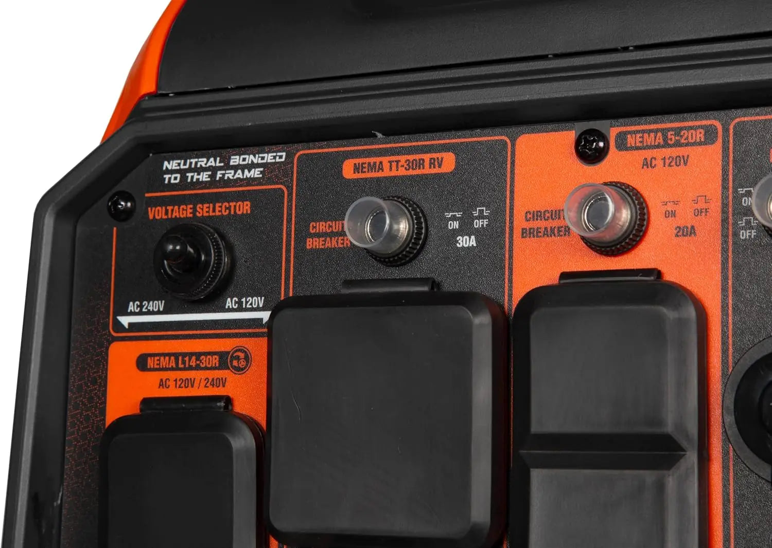 Quiet 6800-Watt Dual Fuel RV-Ready Electric Start Portable Inverter Generator with Fuel Shut Off and CO Watchdog (DF680iX) Ai-TechWorld 