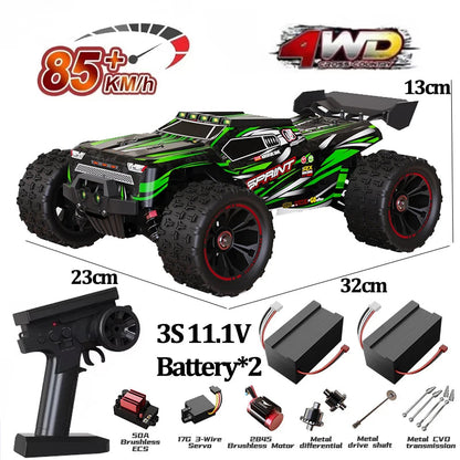9522PRO 85KM/H High-speed RC Car Brushless Four-wheel Drive Off-road Drift 1:16 Professional Racing Car 9522 50KM/H Boy's Toy Ai-TechWorld 