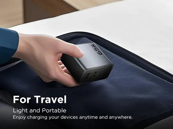 PISEN 65W 4-Port GaN Charger w/ 4FT C-C Cable, Fast Charge for MacBook, iPhone 16-14, iPad, Galaxy S24, Pixel 8, Steam Deck Ai-TechWorld 