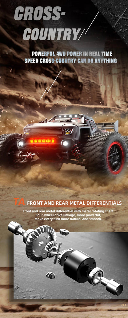 SG116 MAX 1:16 High Speed Drift Racing Car 80KM/H Brushless Motor 4WD SG316 MAX RC Off Road Car Monster Trucks Toy For Kids Gift Ai-TechWorld 