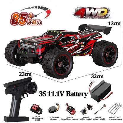 9522PRO 85KM/H High-speed RC Car Brushless Four-wheel Drive Off-road Drift 1:16 Professional Racing Car 9522 50KM/H Boy's Toy Ai-TechWorld 