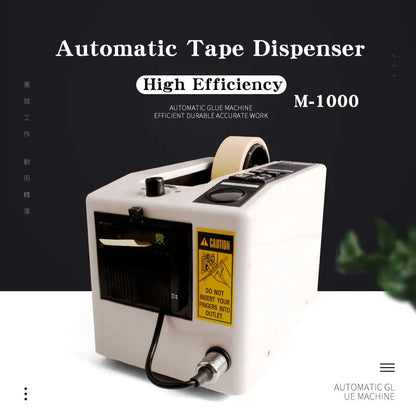 ZCUT-9 Automatic Adhesive Tape Machine Auto 6-60mm Tape Cutter Packaging Cutting Machine Electric 110V 220V Tools for Factory Ai-TechWorld 