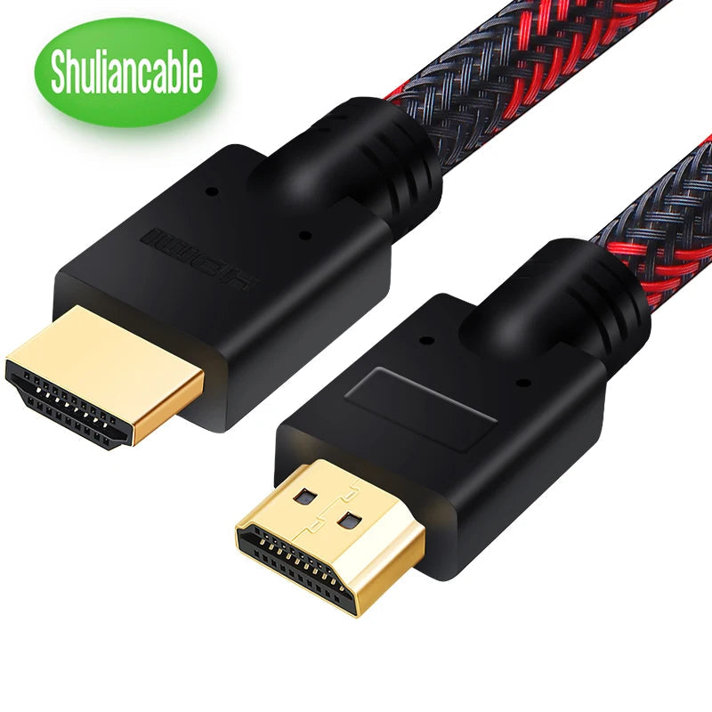 SHULIANCABLE HDMI Cable 2.0 4K HDR  for Splitter Extender Adapter laptop TV LCD Laptop PS3/4 Projector Computer Ai-TechWorld   ai-techworld