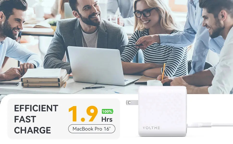 VOLTME GaN III 100W Desktop Charger Quick Charge 4.0 QC 3.0 PD USB-C Type C USB Fast Charging For MacBook Samsung iPhone 15 14 Ai-TechWorld 