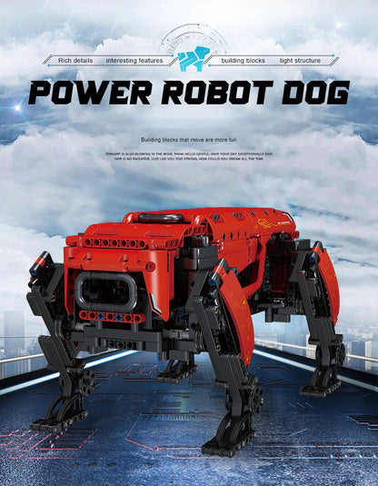 Technical Robot Toys The RC Motorized Boston Dynamics Big Dog Model AlphaDog Building Blocks Bricks Toys for Kid Christmas Gifts Ai-TechWorld 