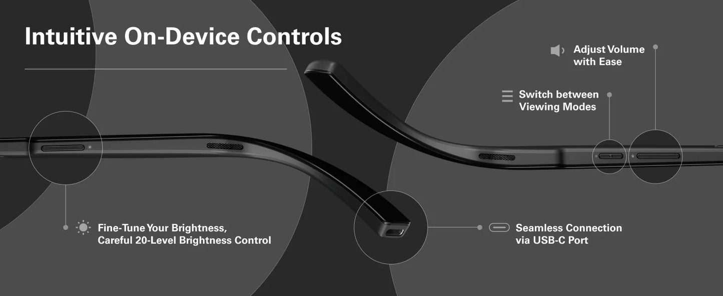 RayNeo Air 3S Pro smart AR glasses, 135-inch HD viewing, 1200Nits brightness, 3D surround sound Ai-TechWorld 