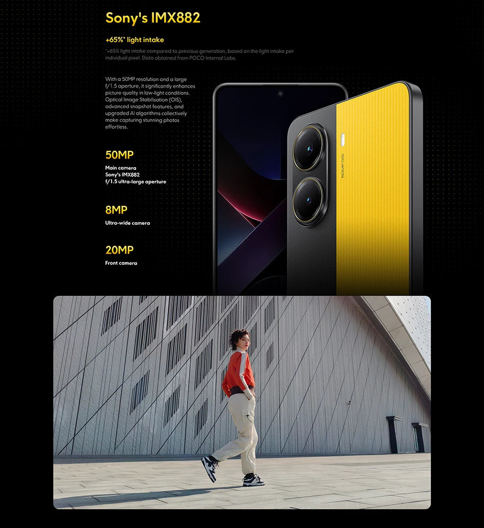 【Brand+】POCO X7 Pro Smartphone Dimensity 8400-Ultra 6000mAh 90W HyperCharge 6.67" AMOLED display NFC Xiaomi HyperOS 2 Ai-TechWorld 