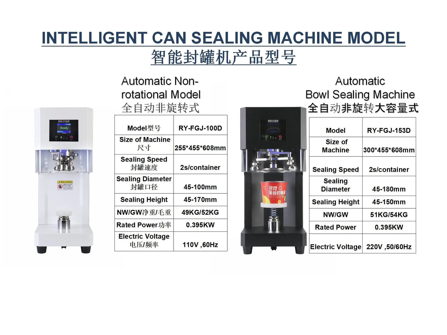New Technique 5S Intelligent Can Sealing Machine Automatic Lifting And Lowering Non Rotary Plastic PET Tin Jar Beer Cans Seamer Ai-TechWorld 
