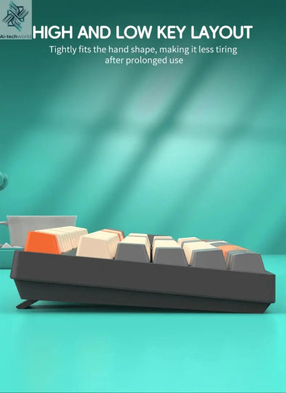 Shipadoo Wireless Keyboard and Mouse Combo Set Gaming Wireless Laptop Desktop Computer Office Accessories Free Wireless Mouse Ai-TechWorld 