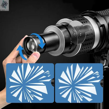 Shiyan Optical Focusing Projection Photography Spotlight For Aputure Godox Jinbei Bowens Mount LED Light Flash Strobe Light Ai-TechWorld 