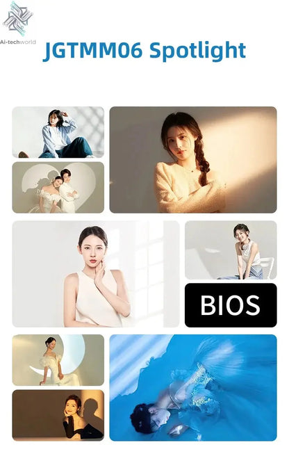 Shiyan Optical Focusing Projection Photography Spotlight For Aputure Godox Jinbei Bowens Mount LED Light Flash Strobe Light Ai-TechWorld 