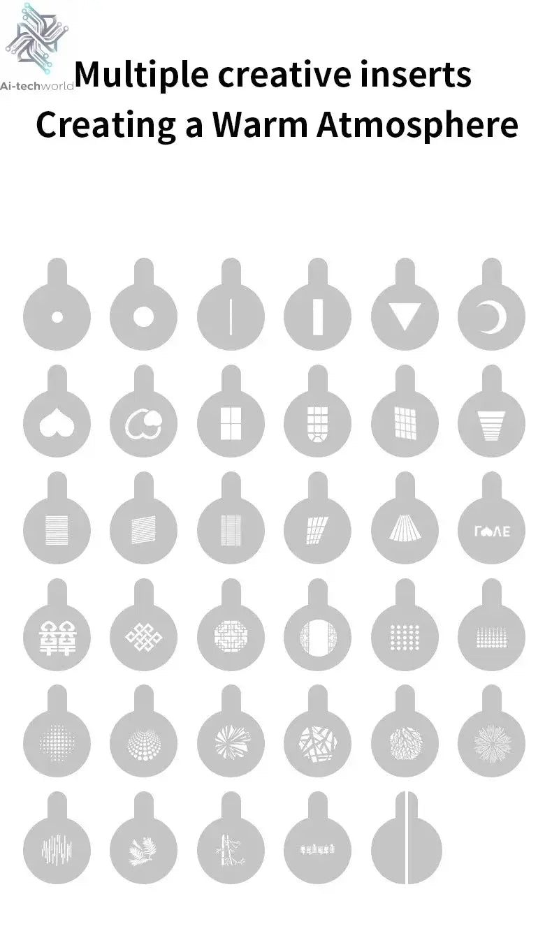 Shiyan Optical Focusing Projection Photography Spotlight For Aputure Godox Jinbei Bowens Mount LED Light Flash Strobe Light Ai-TechWorld 