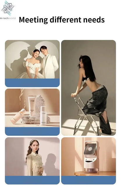 Shiyan Optical Focusing Projection Photography Spotlight For Aputure Godox Jinbei Bowens Mount LED Light Flash Strobe Light Ai-TechWorld 