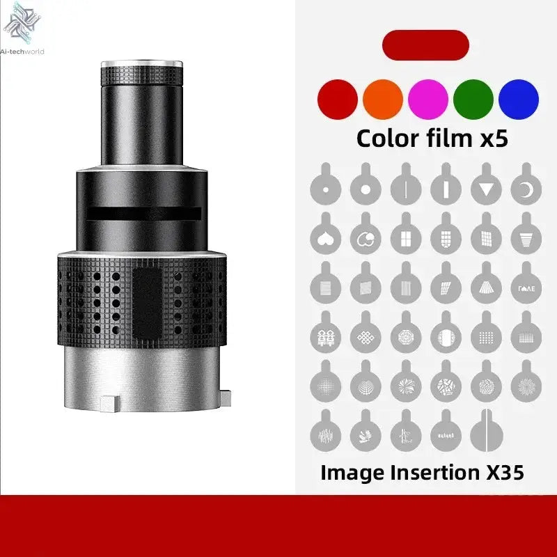 Shiyan Optical Focusing Projection Photography Spotlight For Aputure Godox Jinbei Bowens Mount LED Light Flash Strobe Light Ai-TechWorld 