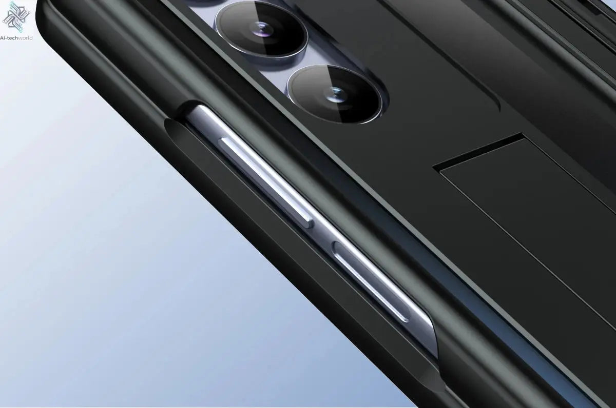 Shockproof Hinge Protection Case For Samsung Galaxy Z Fold 7 6 5 4 5G With Touch Pen Stand Tempered Glass Protective Film Cover Ai-TechWorld 