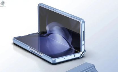 Shockproof Hinge Protection Case For Samsung Galaxy Z Fold 7 6 5 4 5G With Touch Pen Stand Tempered Glass Protective Film Cover Ai-TechWorld 