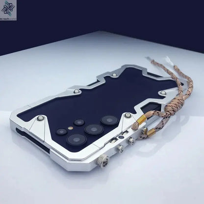 Shockproof Metal Bumper Case For Samsung Galaxy S25 Ultra S25 Plus S20 S21 FE Note20 s23 S22 Ultra S24 Ultra Case Aluminum Cover Ai-TechWorld 