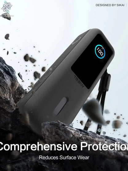 Sikai Eco-Friendly Silicone Portable Charger Case for Anker zolo 2in1 165W PowerBank Shockproof Cover Compatible with Anker zolo Ai-TechWorld 