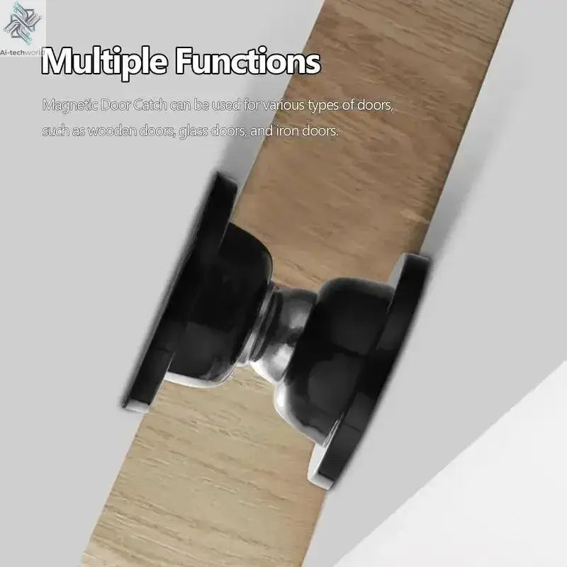 Silicone Door Suck Hotel Household Strong Magnetic Strong Mute Door Touch Silicone Anti-collision Door Stall Door Stopper Ai-TechWorld 