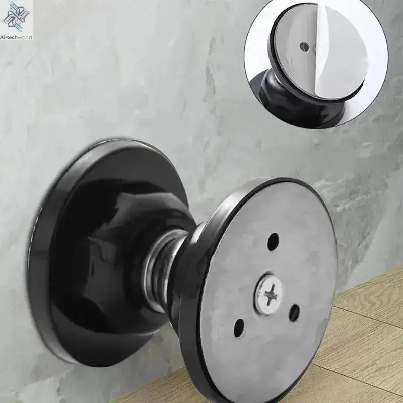 Silicone Door Suck Hotel Household Strong Magnetic Strong Mute Door Touch Silicone Anti-collision Door Stall Door Stopper Ai-TechWorld 
