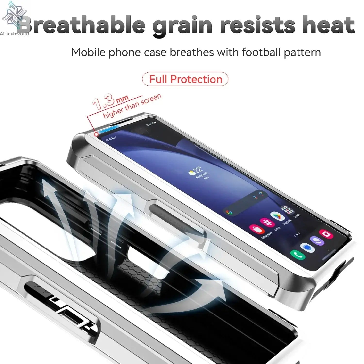 Slide Camera Lens Armor Phone Case for Samsung Galaxy Z Fold 6 5 4 7 Magnetic Ring Stand Holder Shockproof Protection Back Cover Ai-TechWorld 