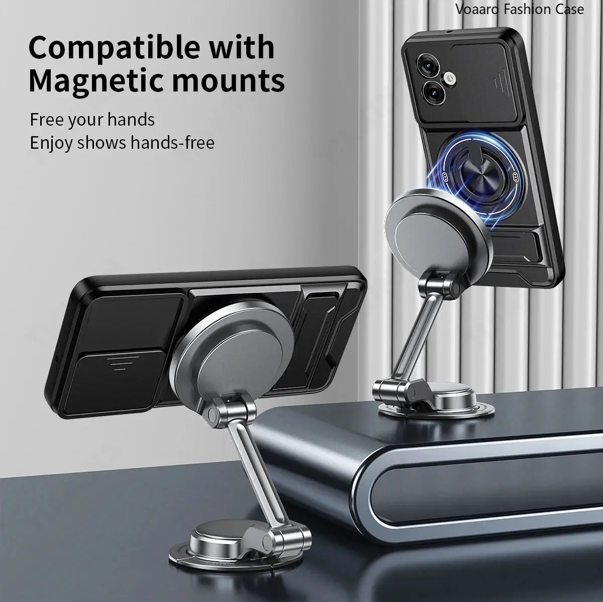Slide Lens Funda for Motorola Moto G55 Case Magnetic Ring Cover for Motorola G64 G54 Power 5G Case Foldable Kickstand Armor Capa Ai-TechWorld 