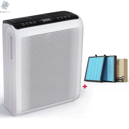 Smart Air Purifier – Touch Control, Auto Mode, Odor & Allergen Removal - Ai - TechWorld