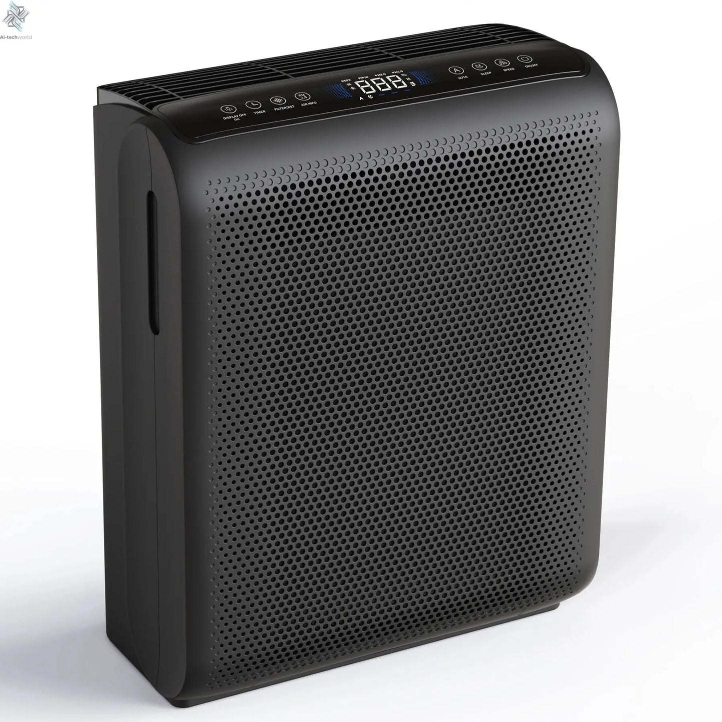 Smart Air Purifier – Touch Control, Auto Mode, Odor & Allergen Removal - Ai - TechWorld