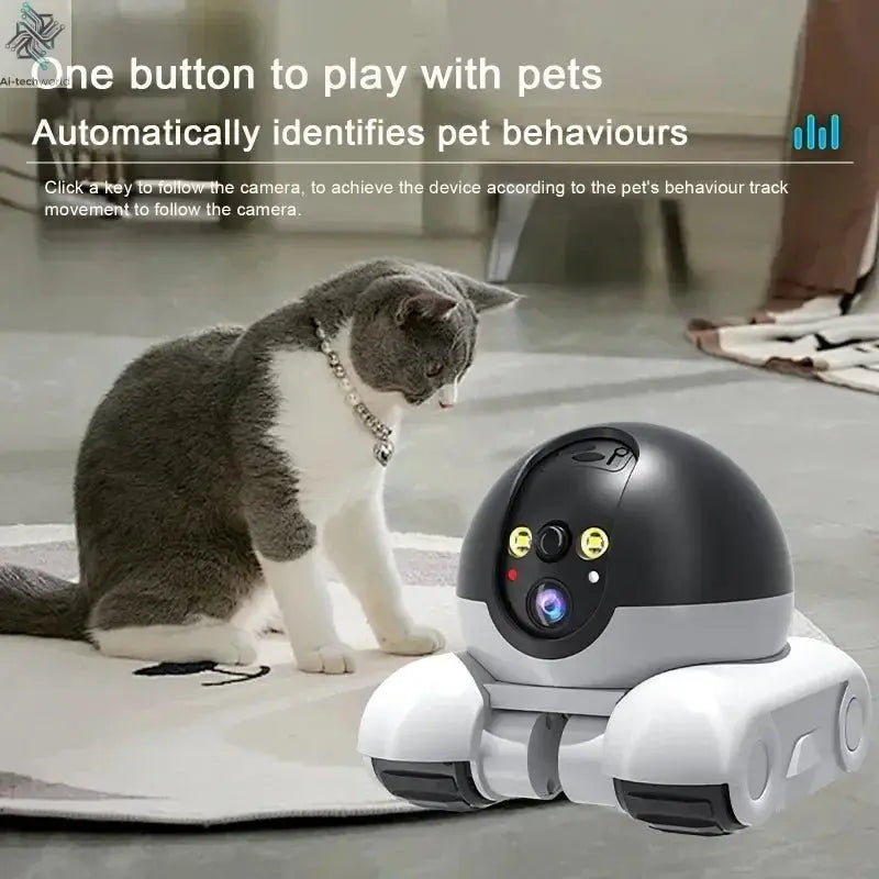 Smart Auto - Tracking Surveillance Robot with Two - Way Audio and Night Vision - Security Camera - Ai - TechWorld