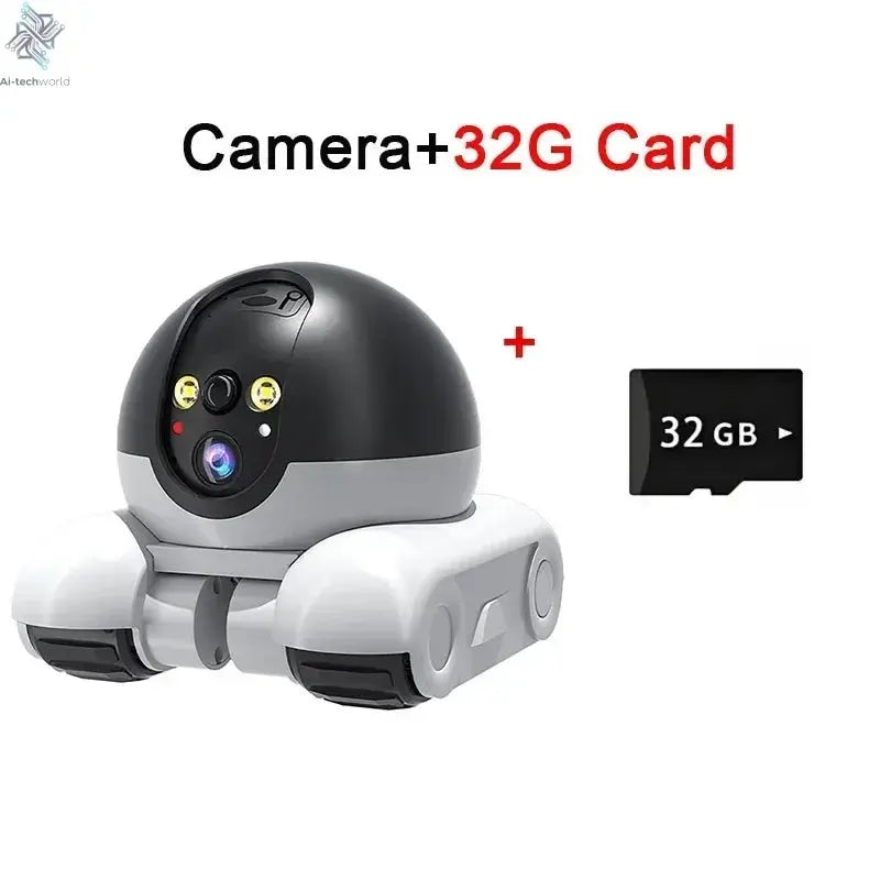 Smart Auto - Tracking Surveillance Robot with Two - Way Audio and Night Vision - Security Camera - Ai - TechWorld