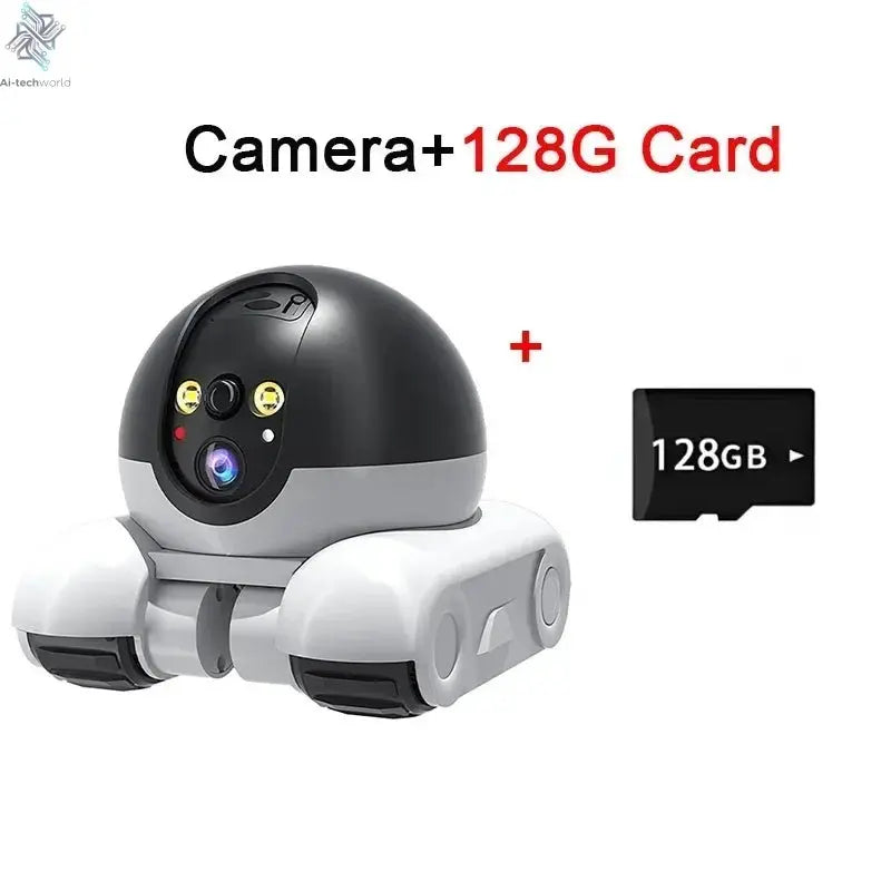 Smart Auto - Tracking Surveillance Robot with Two - Way Audio and Night Vision - Security Camera - Ai - TechWorld