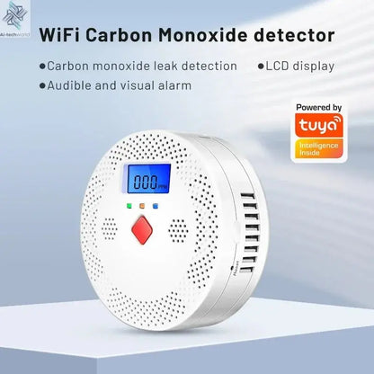 Smart Carbon Monoxide Detector Alarm –Real - Time Monitoring, App Alerts & Alexa Compatible - Ai - TechWorld